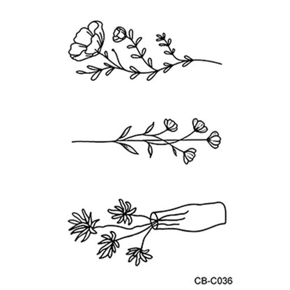Herbal Temporary Tattoo