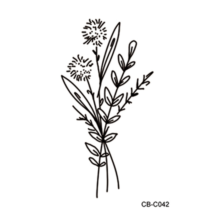 Herbal Temporary Tattoo