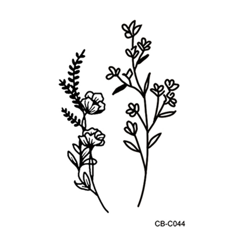 Herbal Temporary Tattoo