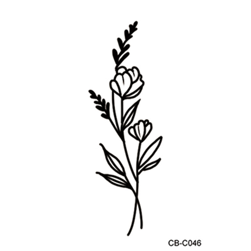 Herbal Temporary Tattoo