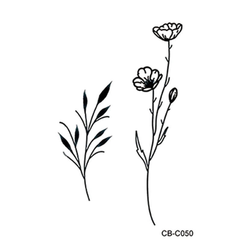 Herbal Temporary Tattoo