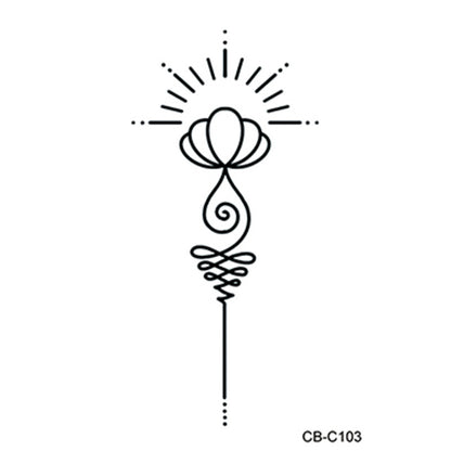 Herbal Temporary Tattoo