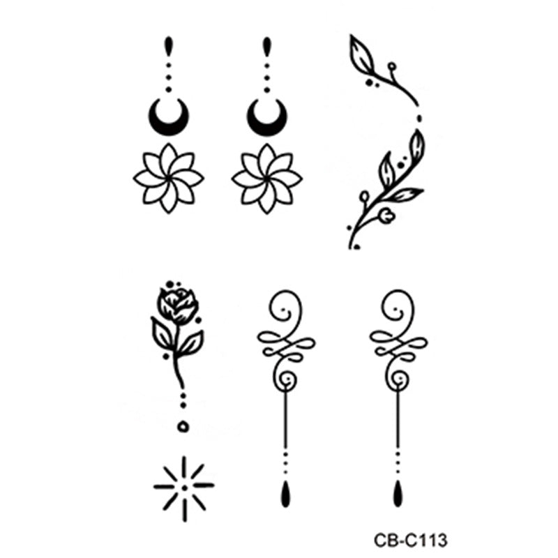 Herbal Temporary Tattoo
