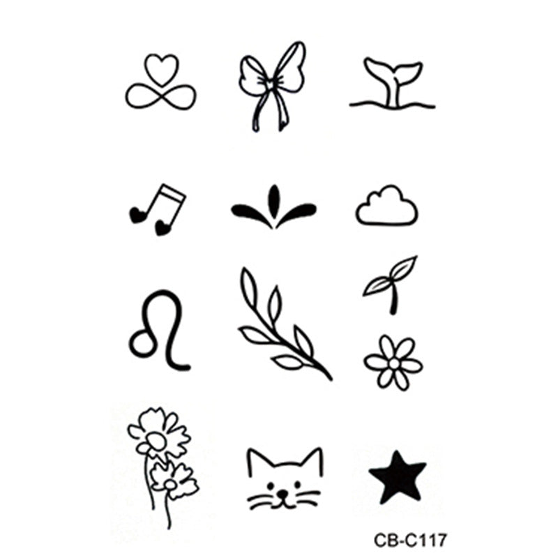 Herbal Temporary Tattoo
