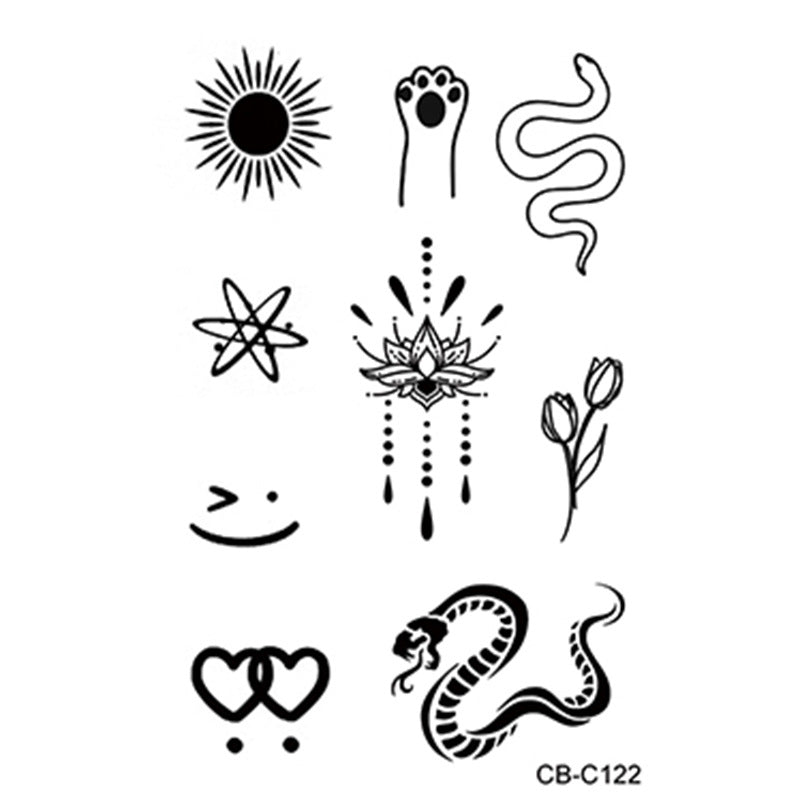 Herbal Temporary Tattoo