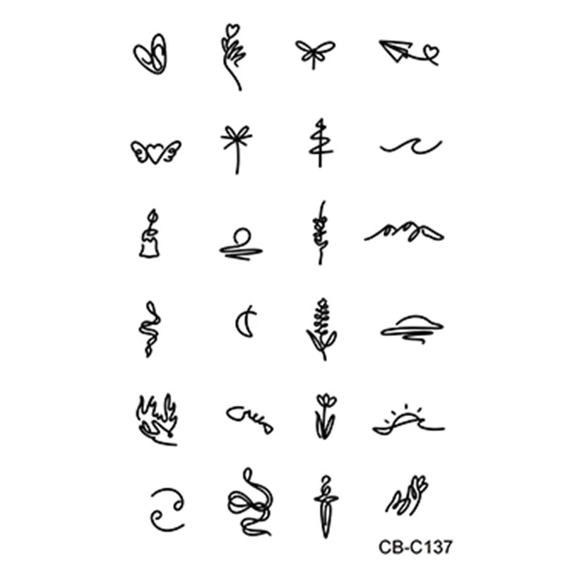 Herbal Temporary Tattoo