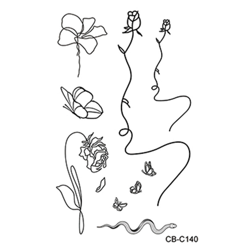 Herbal Temporary Tattoo