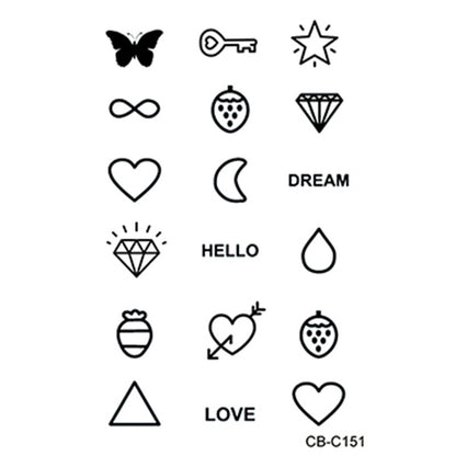 Herbal Temporary Tattoo
