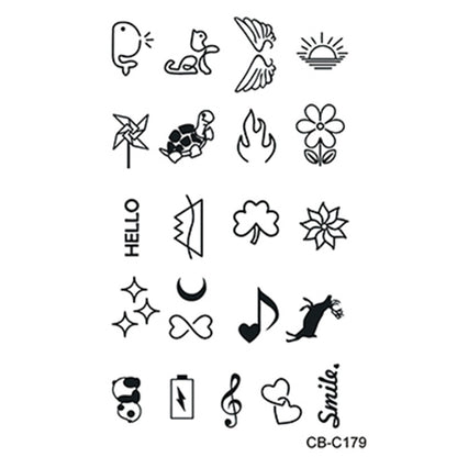 Herbal Temporary Tattoo