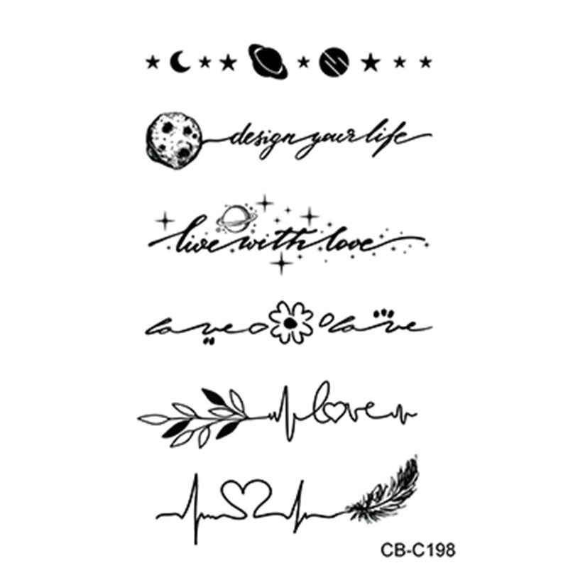 Herbal Temporary Tattoo