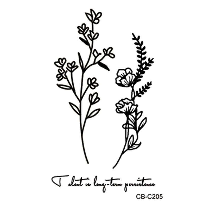 Herbal Temporary Tattoo