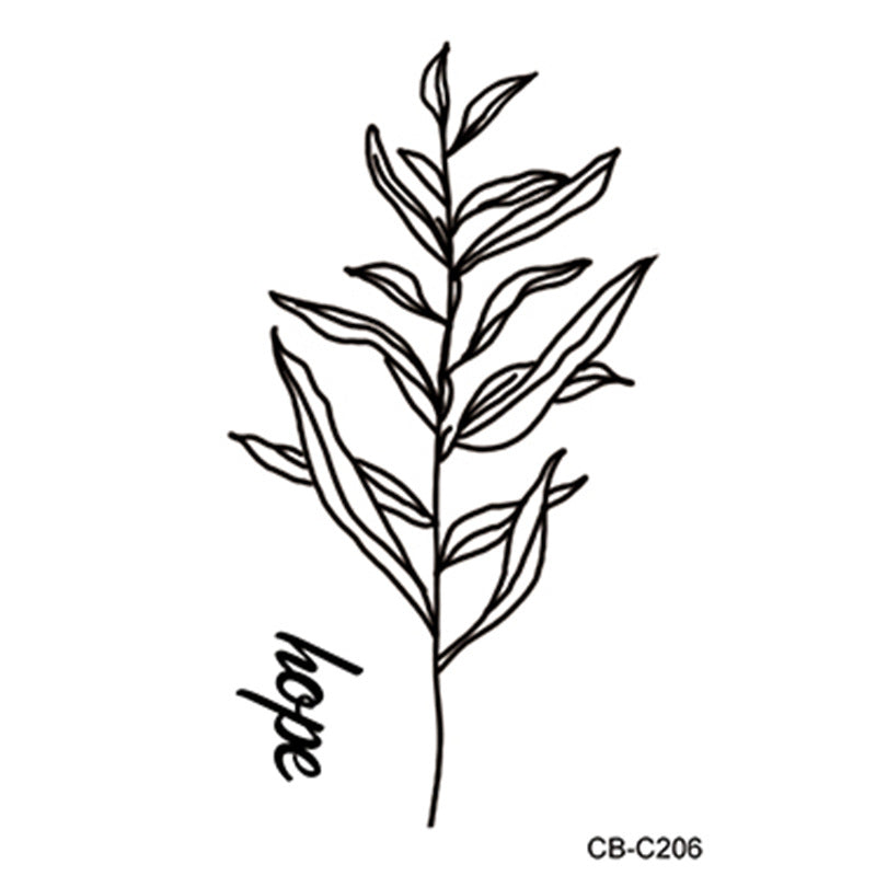 Herbal Temporary Tattoo