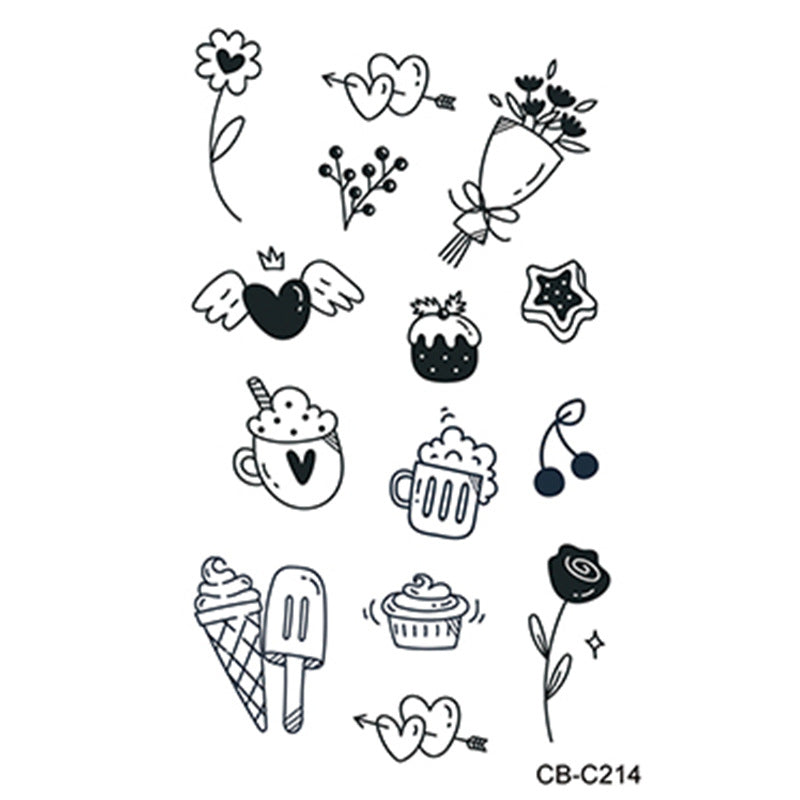 Herbal Temporary Tattoo