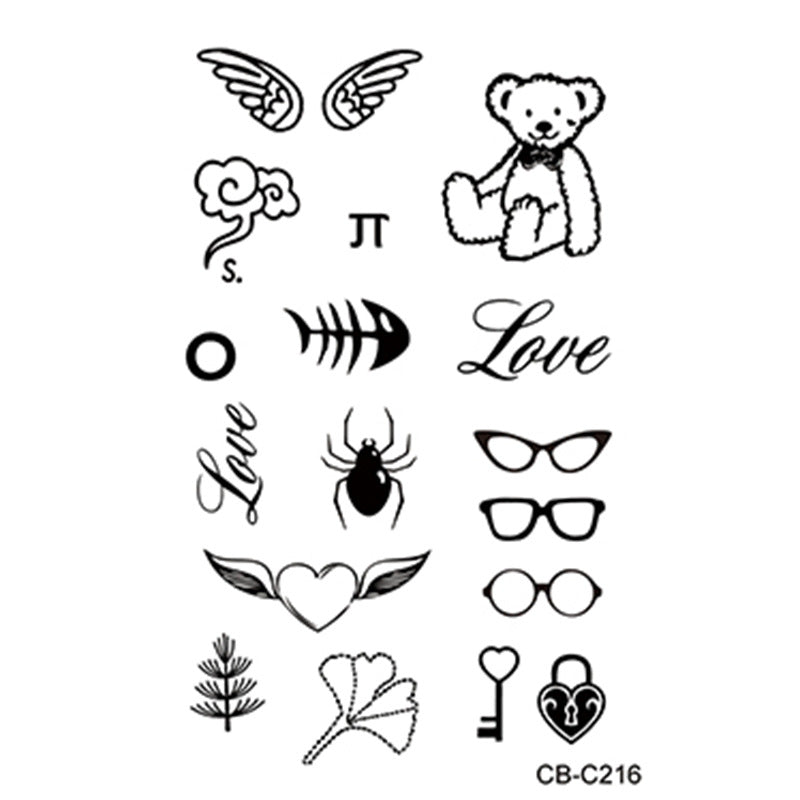 Herbal Temporary Tattoo