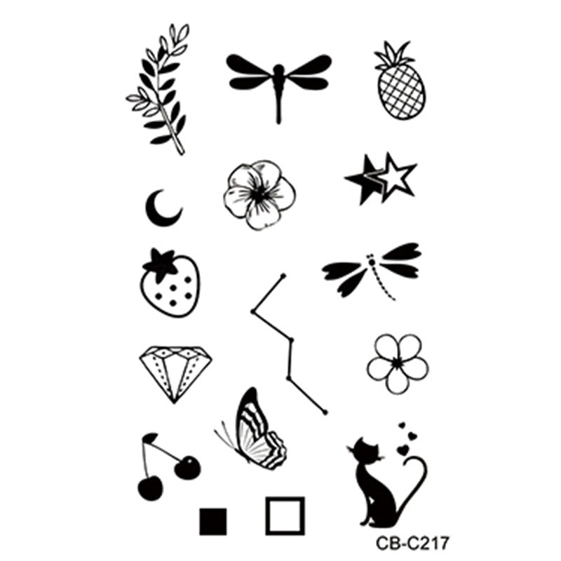 Herbal Temporary Tattoo