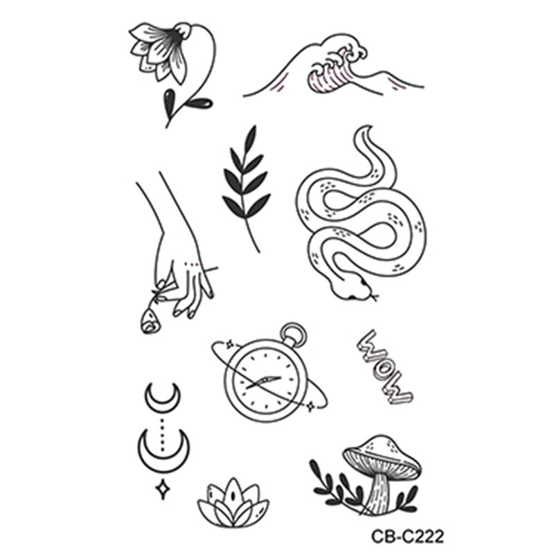 Herbal Temporary Tattoo