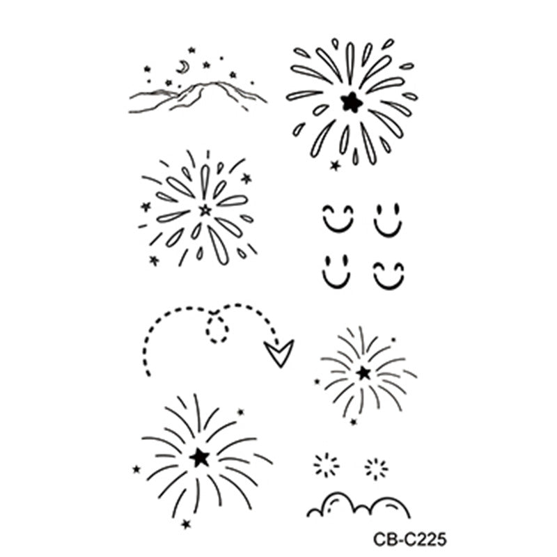 Herbal Temporary Tattoo