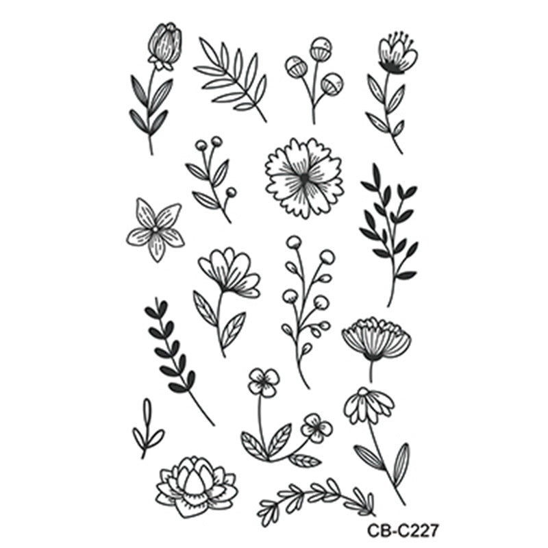 Herbal Temporary Tattoo