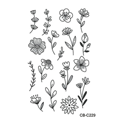 Herbal Temporary Tattoo