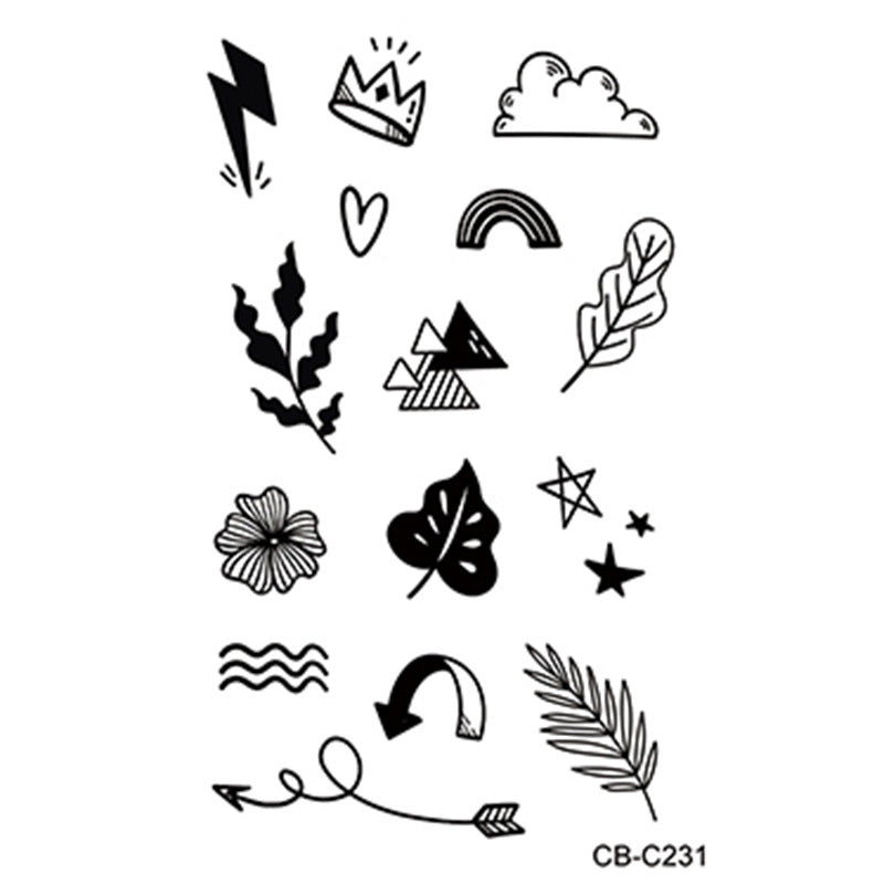 Herbal Temporary Tattoo