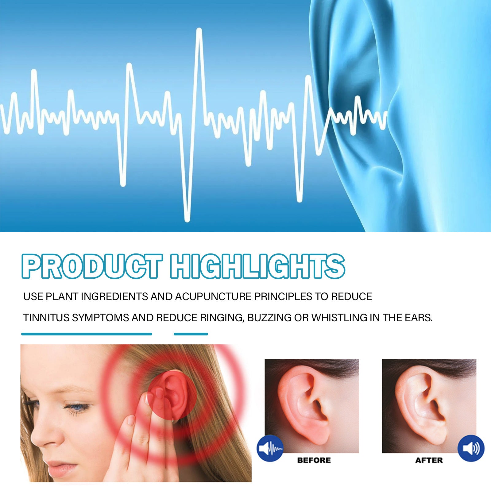 Herbal Tinnitus Relief Patches