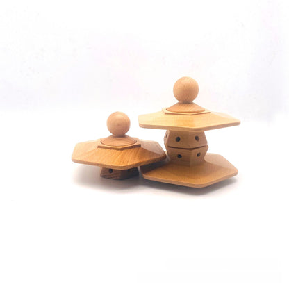 Hexagon and UFO Wooden Cocktail Smoker Kit with Accessories