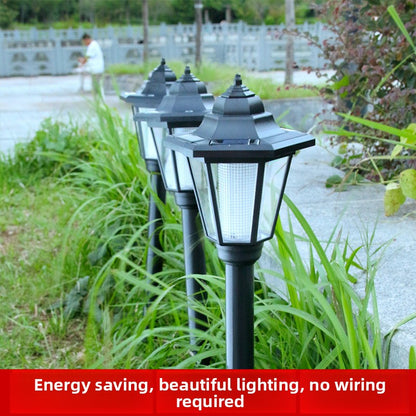 Hexagon Solar Garden Lights Outdoor Lighting