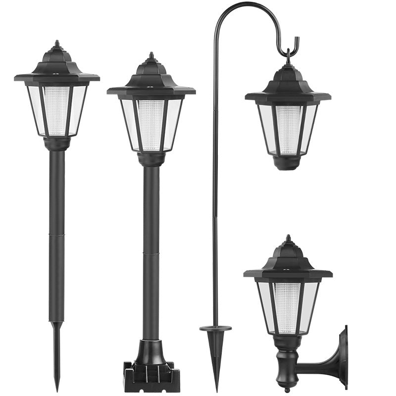 Hexagon Solar Garden Lights Outdoor Lighting