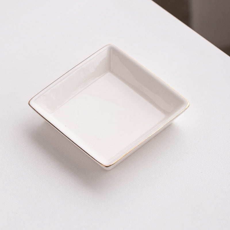 Hexagonal Ceramic Jewelry Display Tray