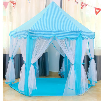 Hexagonal Children Play Tent with Mesh Windows