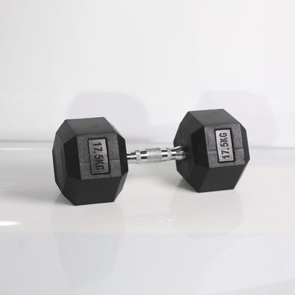 Hexagonal Coated Dumbbell