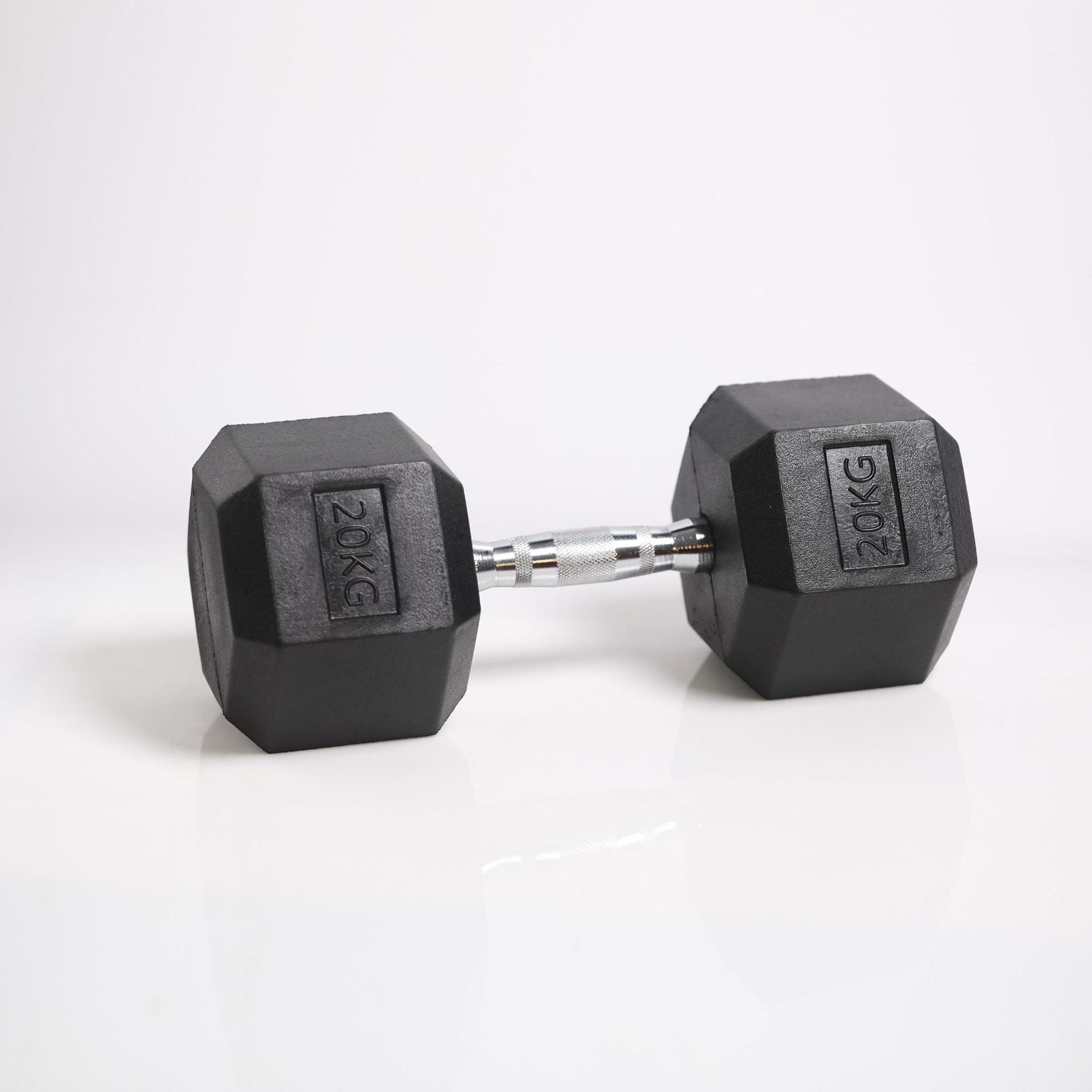 Hexagonal Coated Dumbbell