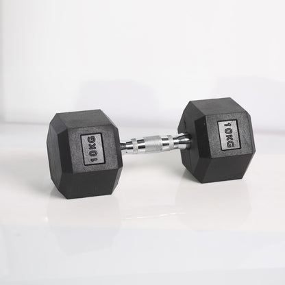 Hexagonal Coated Dumbbell