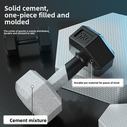 hexagonal dumbbell