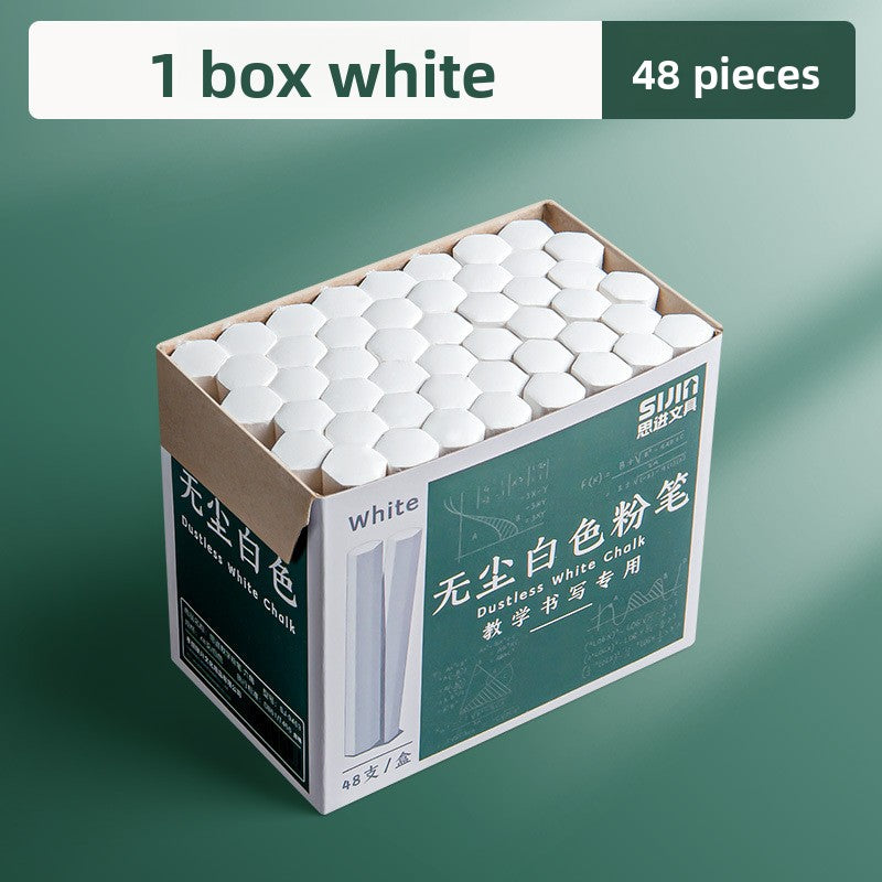Hexagonal Dustless Chalk for School Education