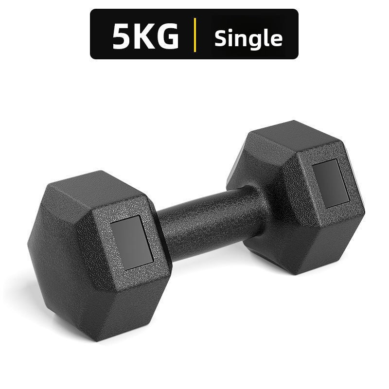 Hexagonal Fitness Dumbbells