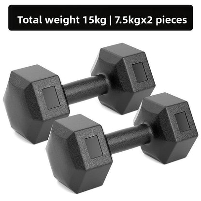 Hexagonal Fitness Dumbbells