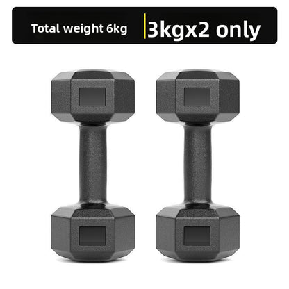 Hexagonal Fitness Dumbbells