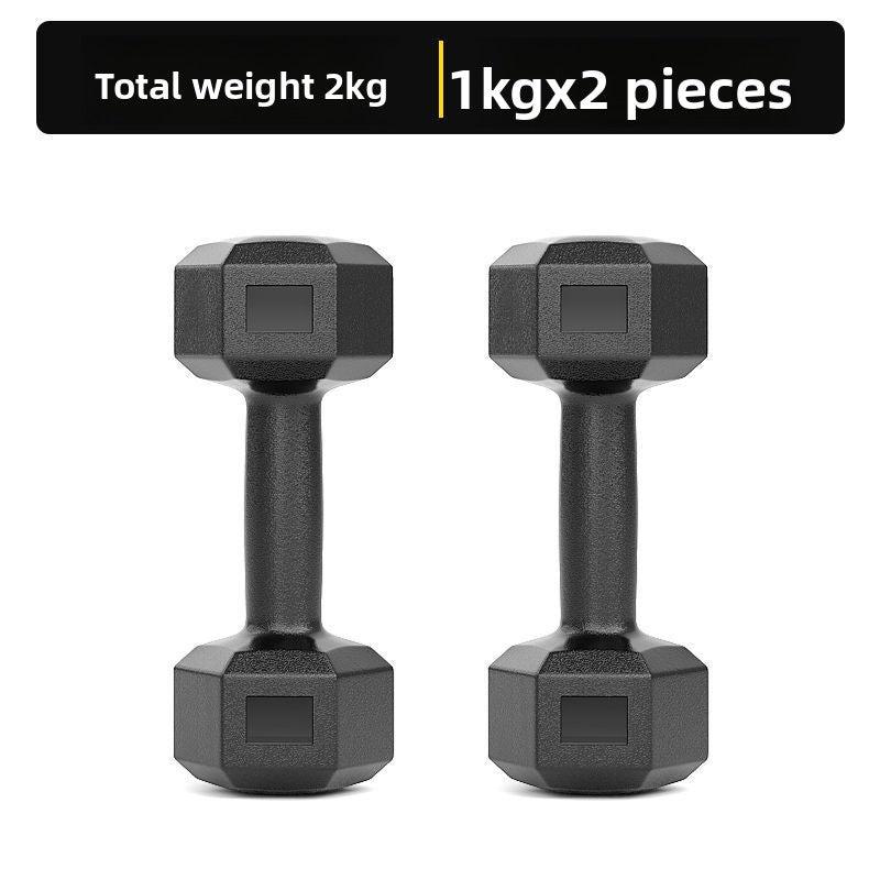 Hexagonal Fitness Dumbbells