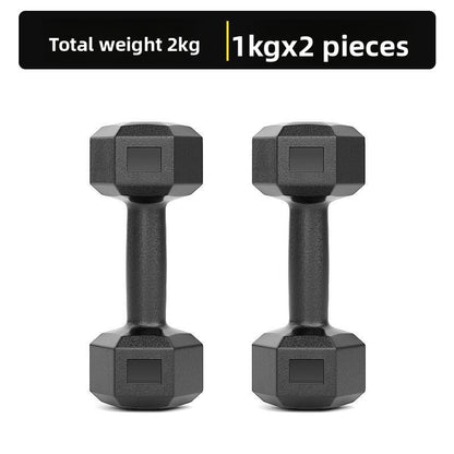 Hexagonal Fitness Dumbbells