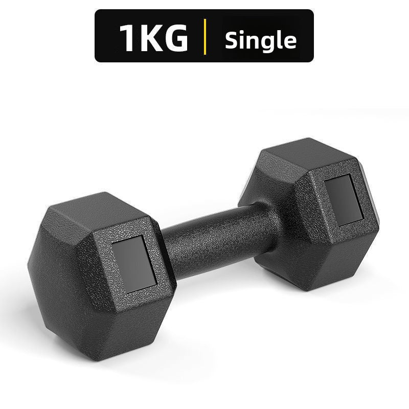 Hexagonal Fitness Dumbbells