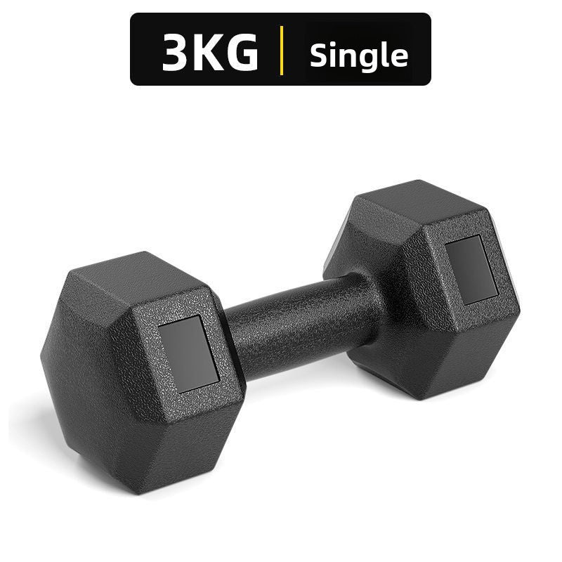 Hexagonal Fitness Dumbbells