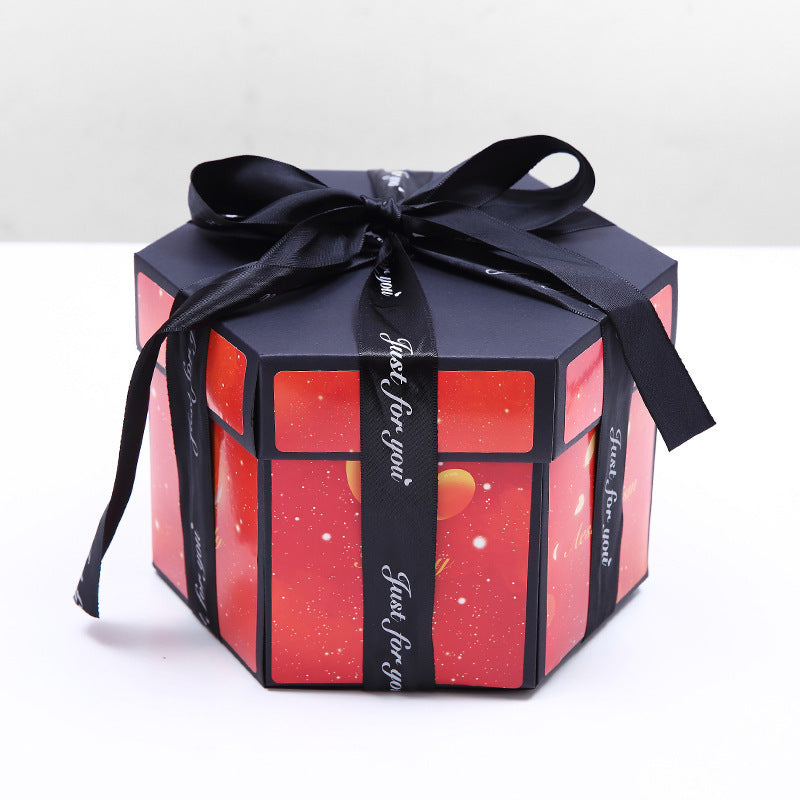Hexagonal gift box