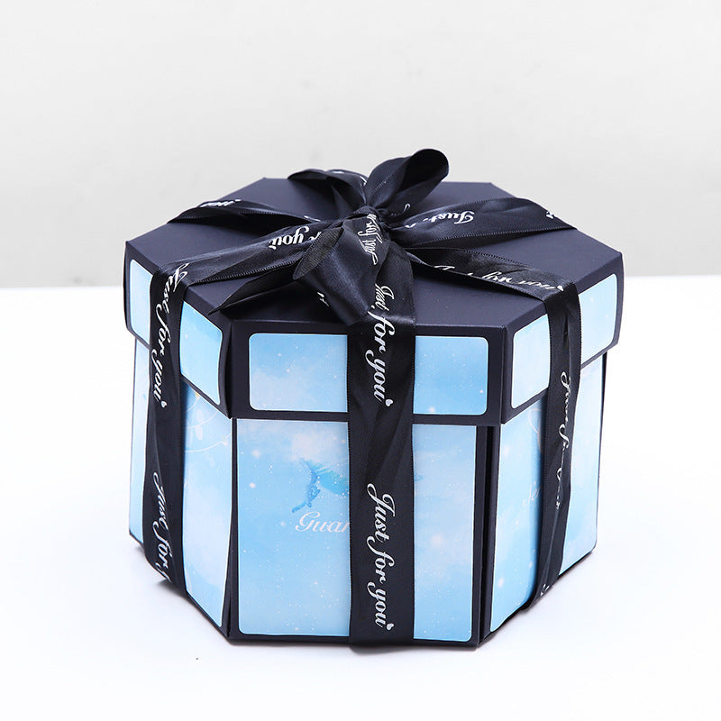 Hexagonal gift box