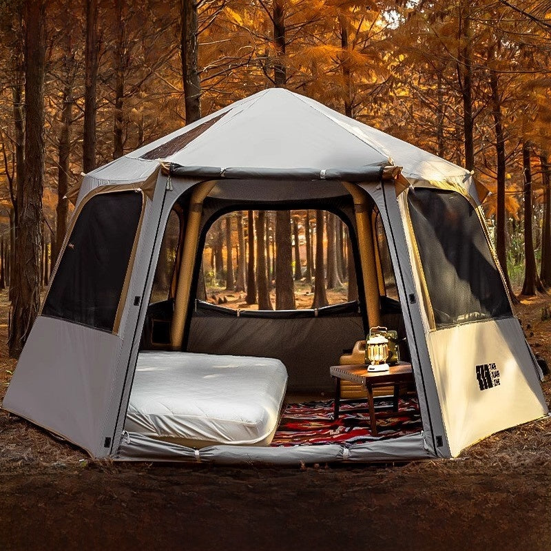 Hexagonal Inflatable Camping Tent