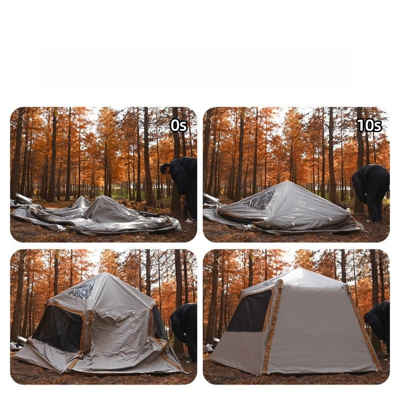 Hexagonal Inflatable Camping Tent