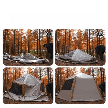 Hexagonal Inflatable Camping Tent