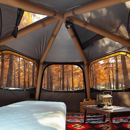Hexagonal Inflatable Camping Tent