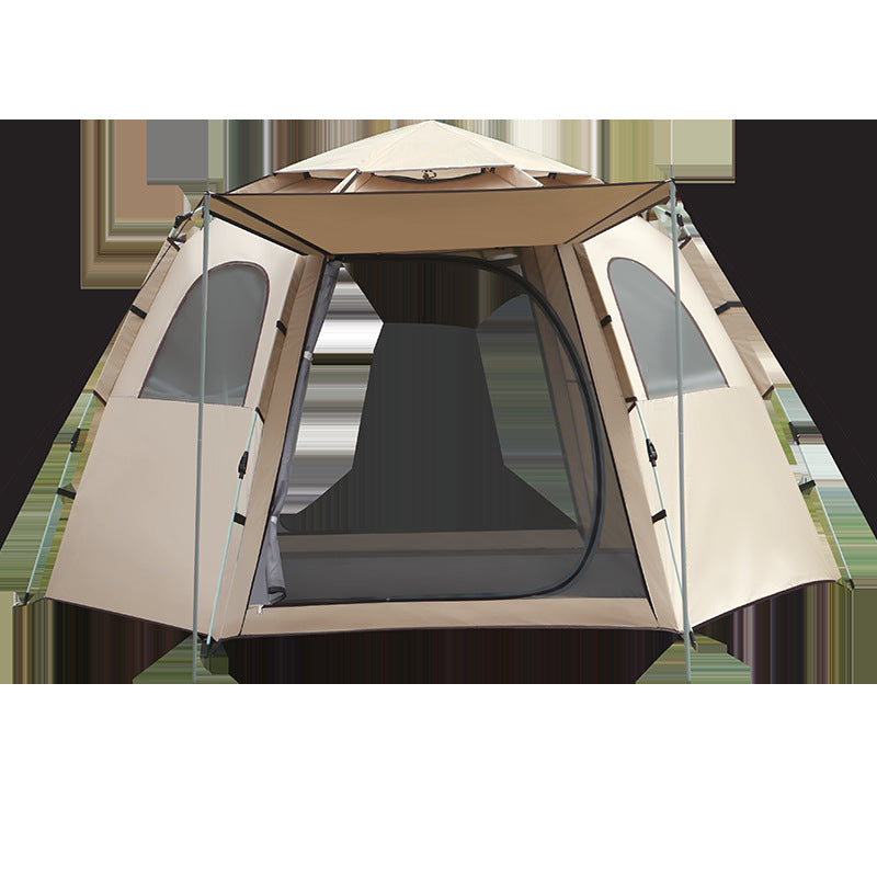 Hexagonal Instant Pop Up Camping Tent