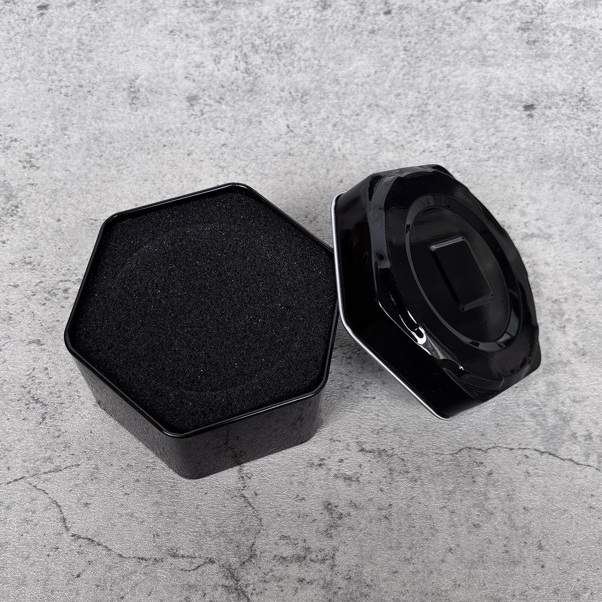 Hexagonal Iron Watch Gift Box